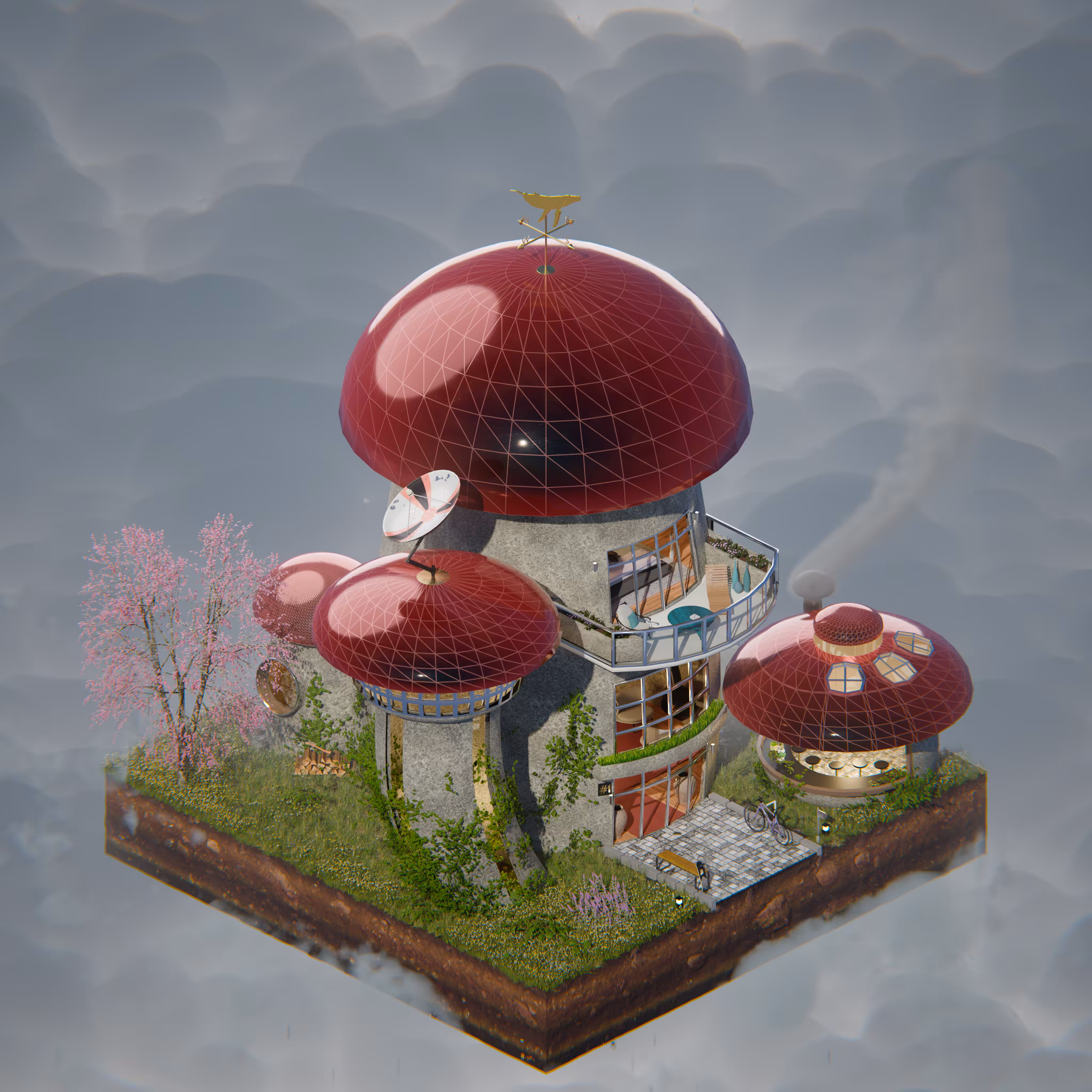 Mushroom House #1