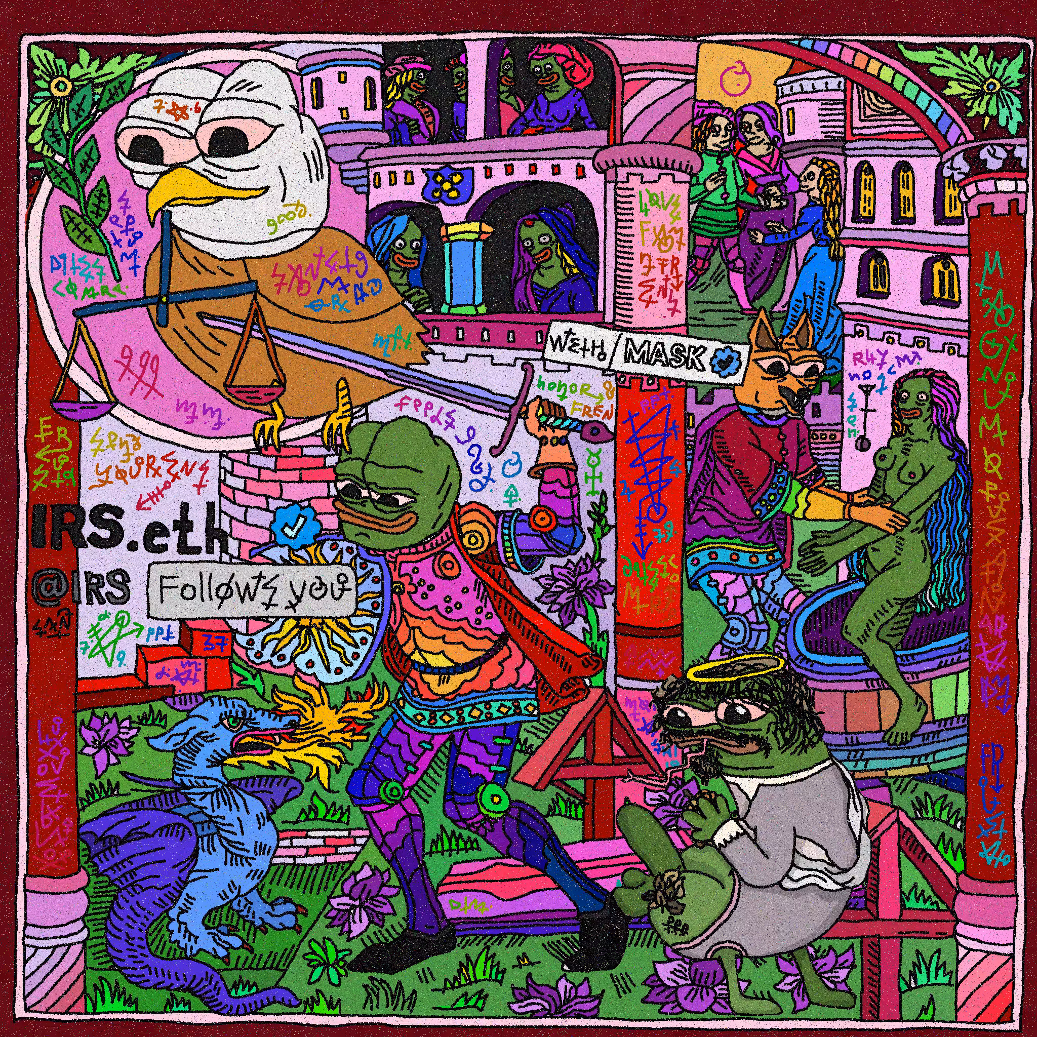 Bacchus enriched with death