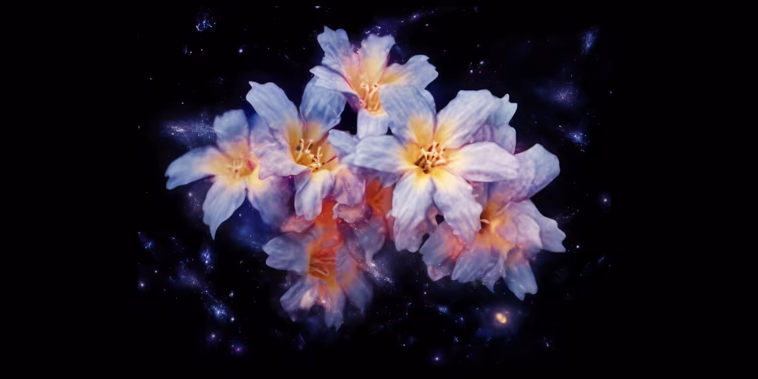 AI Florals: Floral Nebula 4