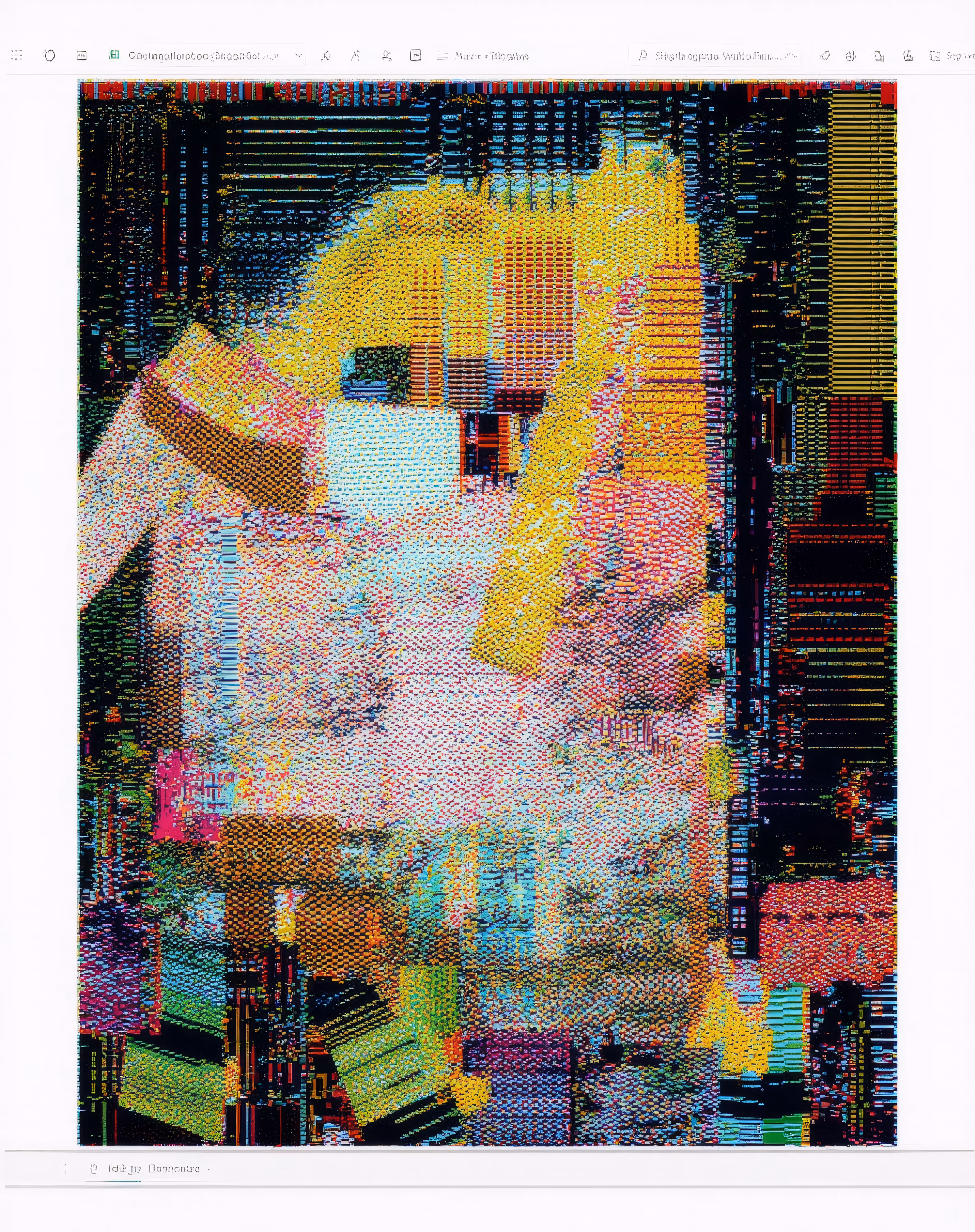 Excel Mesh Painting - Sheet 29