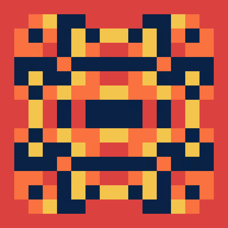 Pixel Mandala #59