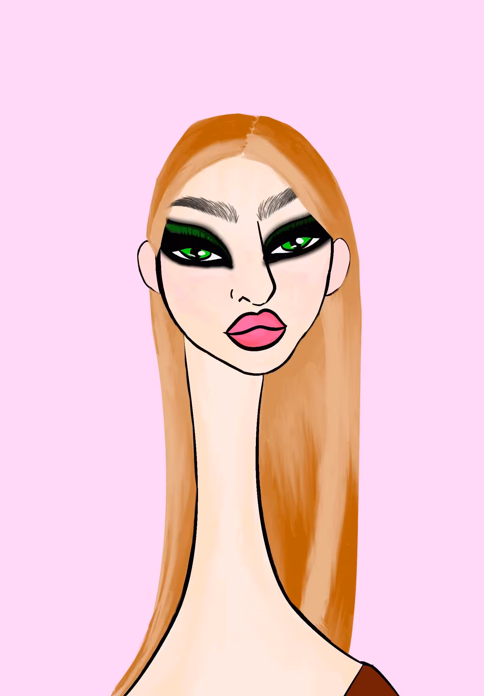 Long Neckie Ladies: Long Neckie Lady #861