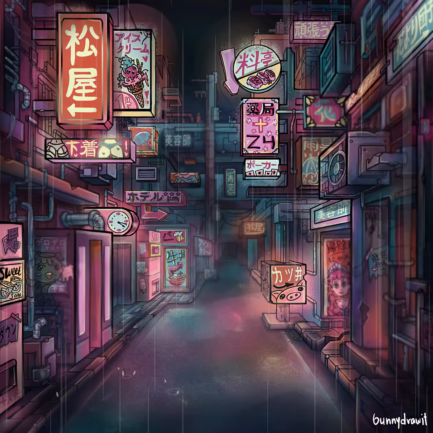 Tokyo Rain
