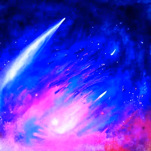 The burning sky