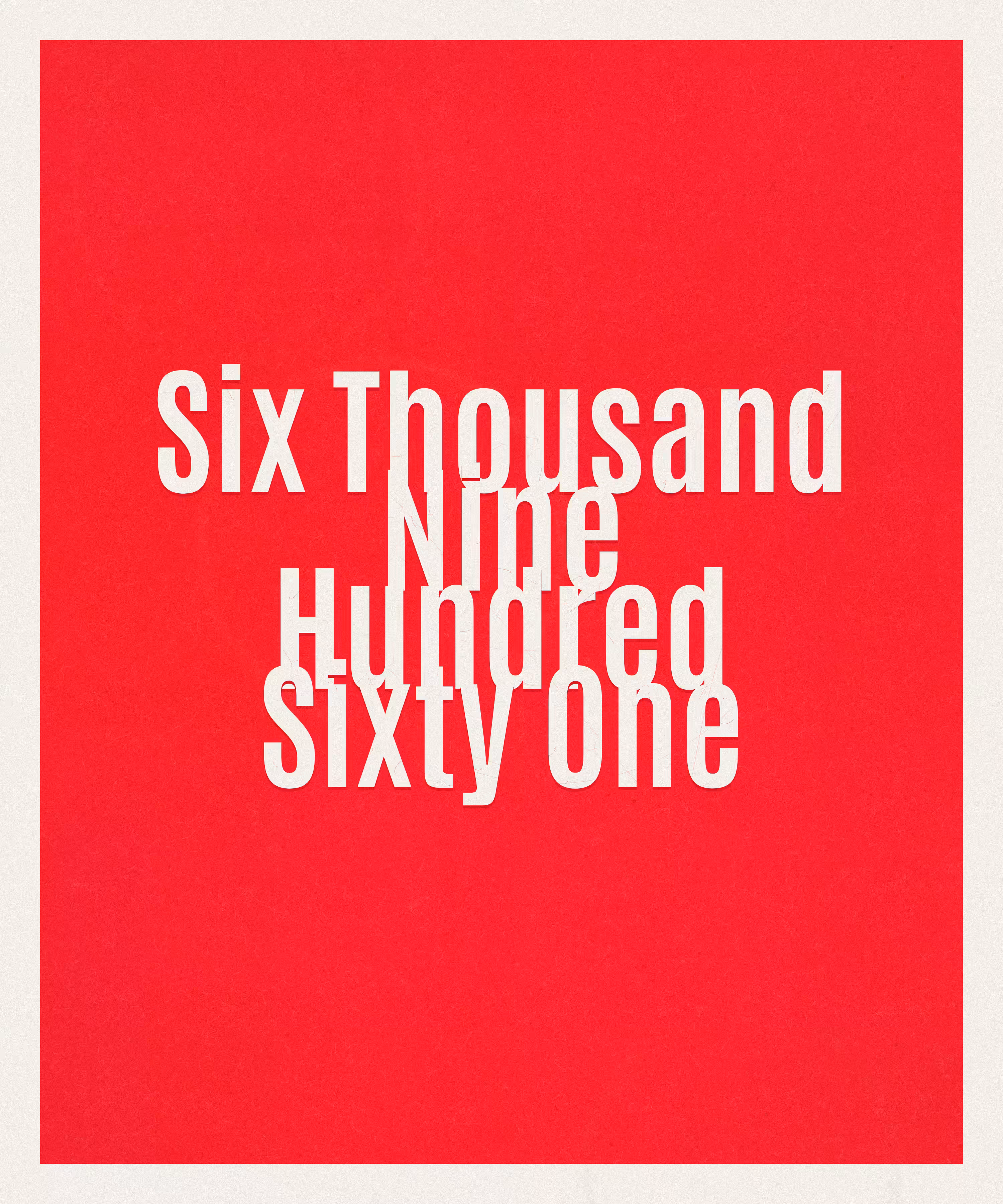 Count #6961