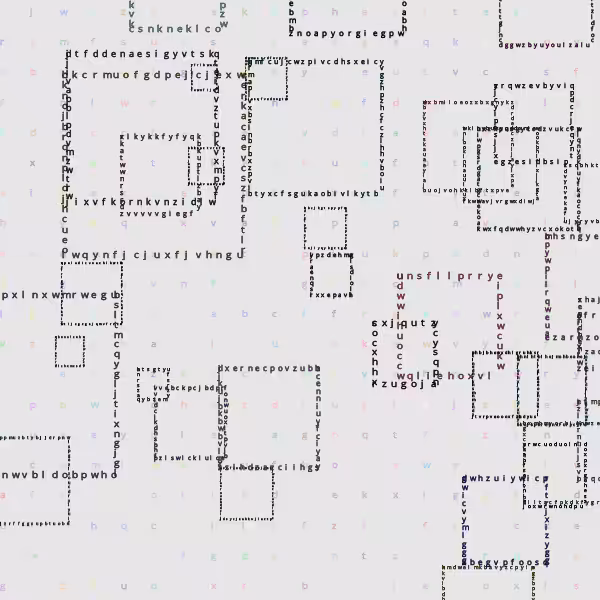 Rects letters #5