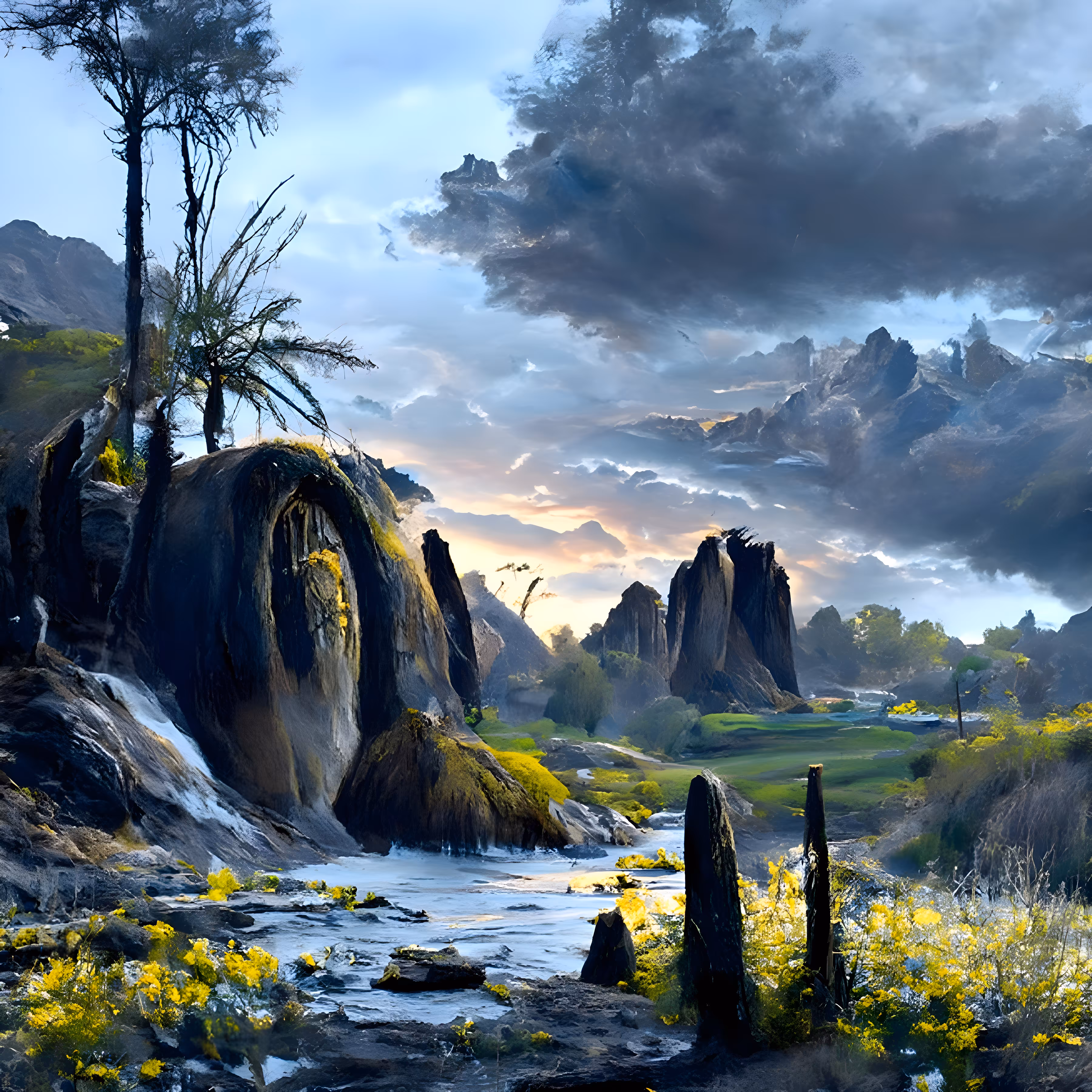 Aesthetically Landscapes: Primordial Earth