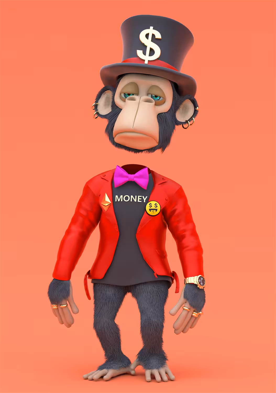 APE MONKEY # 12