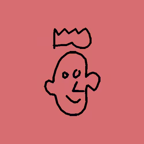 Basquiat Doodles: Basquiat #40