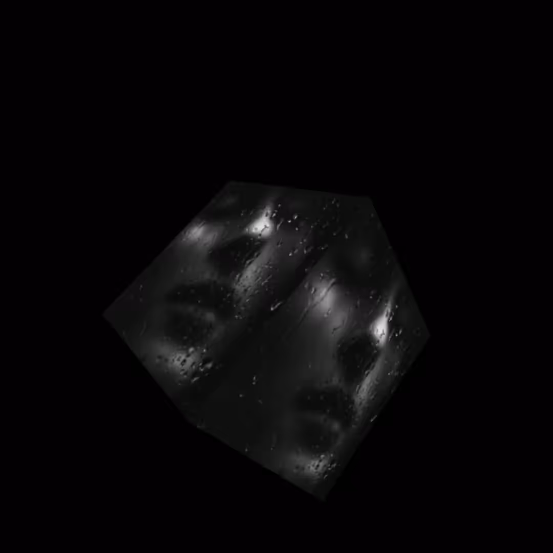 Cube: Portrait of a Man Cube