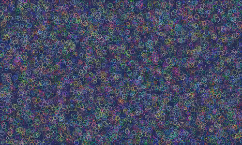 YangWong : circles Built with a complicated algorithm: YangWong009