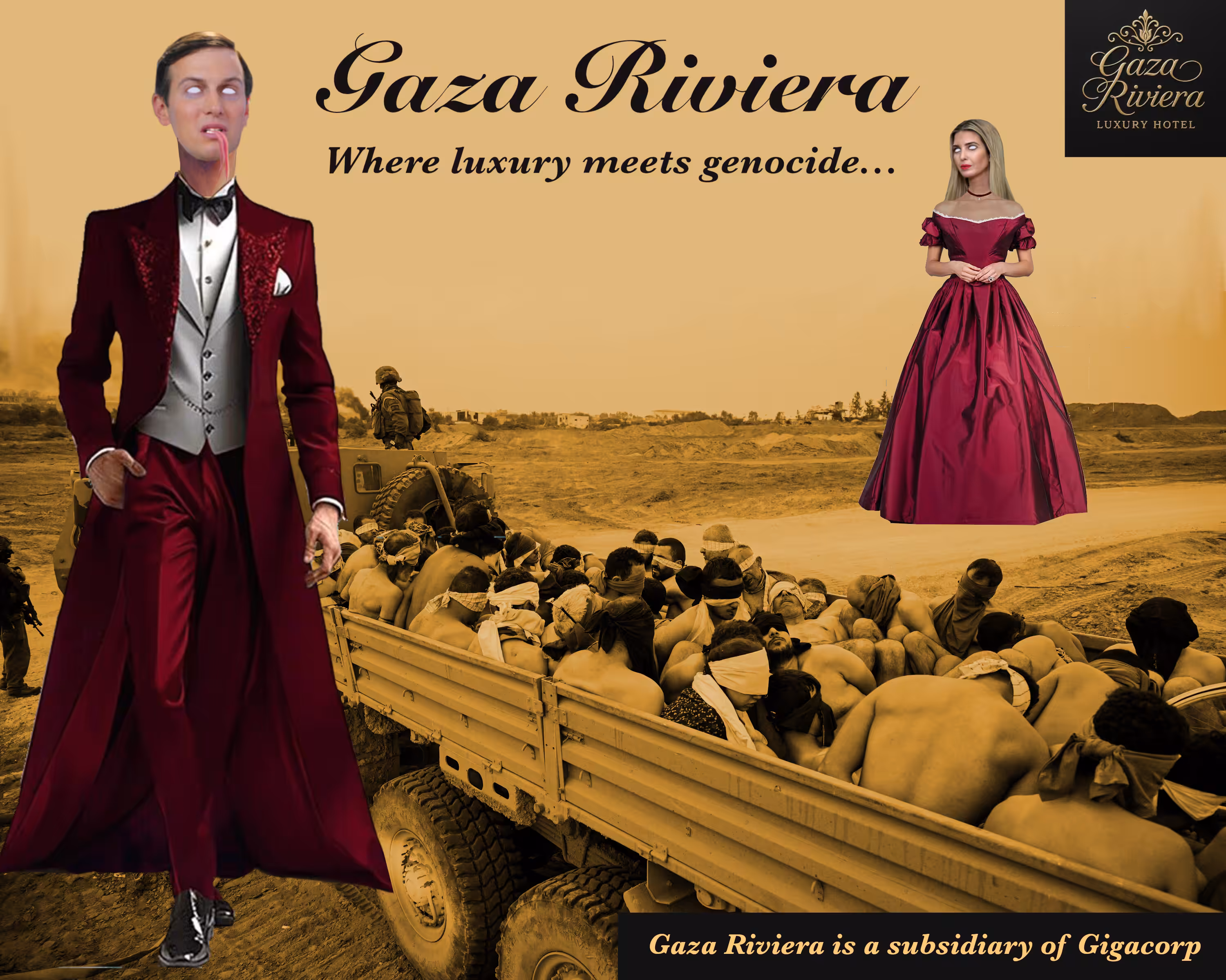 Gaza Riviera: Where Luxury Meets Genocide