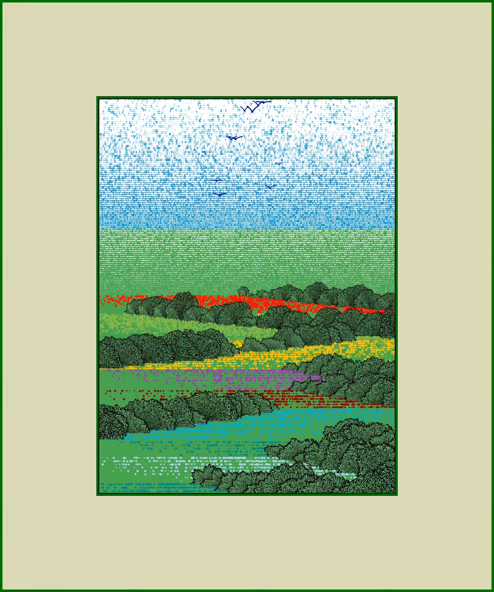 Fields of flowers #21