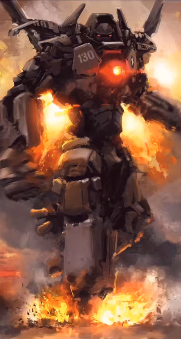 Mecha in explosion - The Live collaboration edit