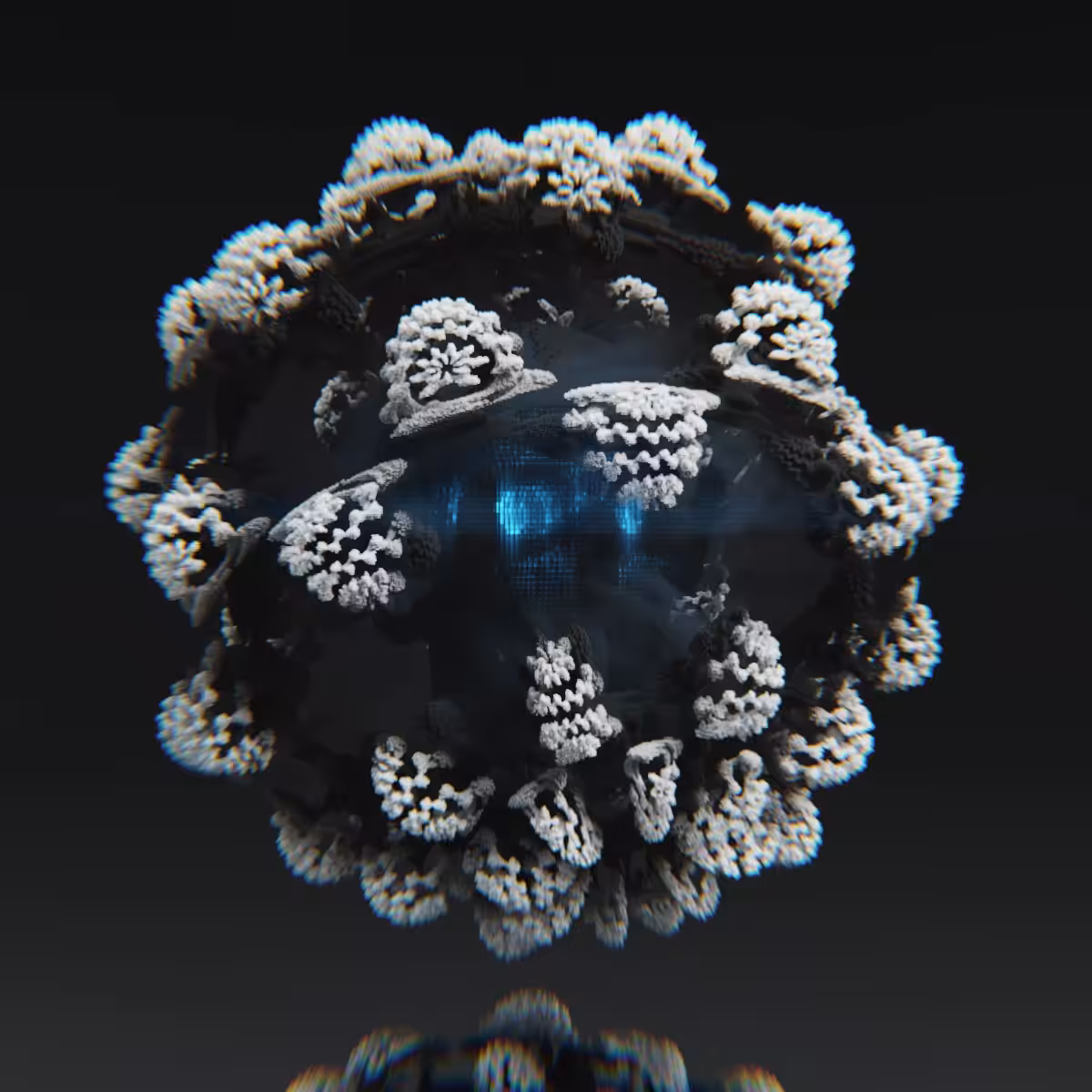Skull of replicant #6