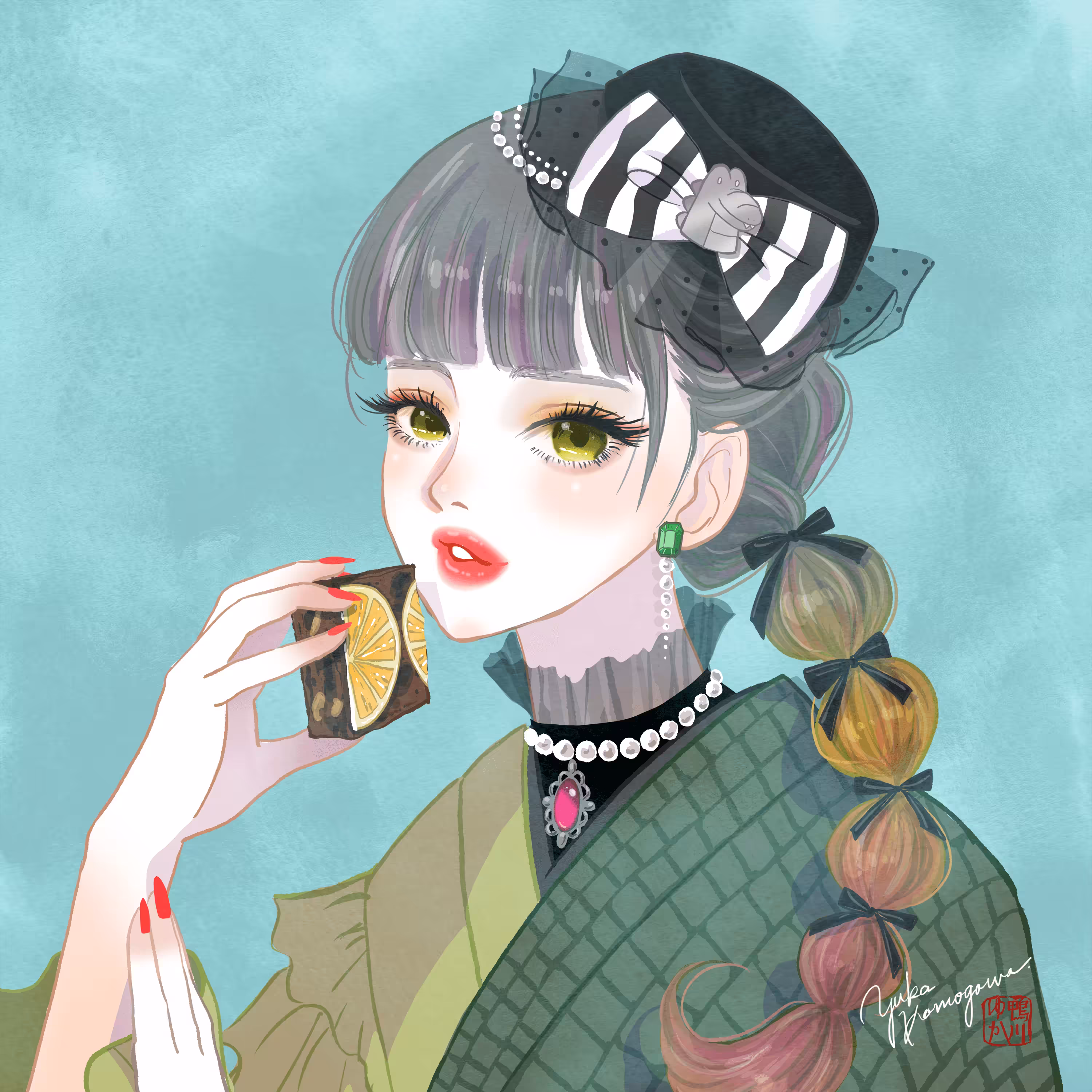 Kimono&Sweets Girls Collection #11 Treasure Crocodile