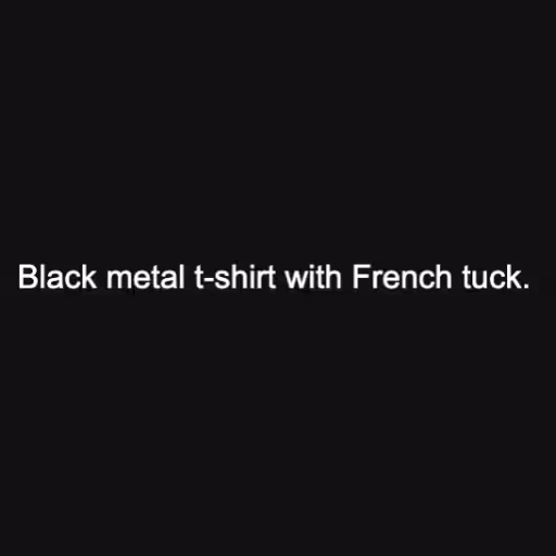 Black metal t-shirt ...