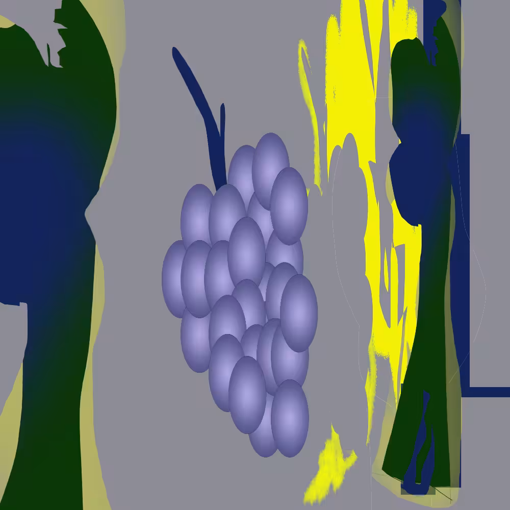grapes corazón