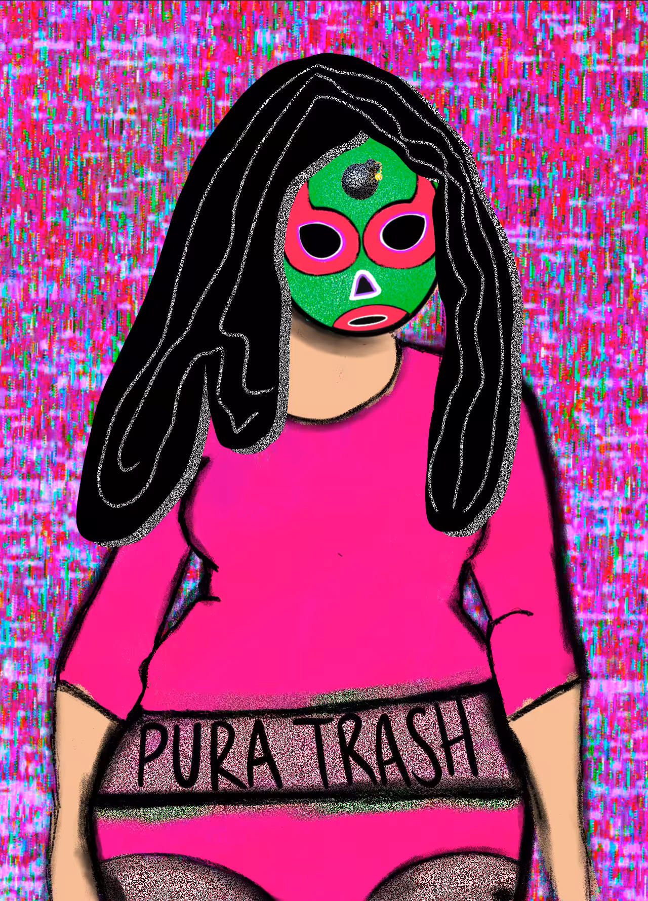 NFT luchadora #13