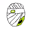 Haunted Arcade: Pixel Ghouls - Mummy Man (Green)