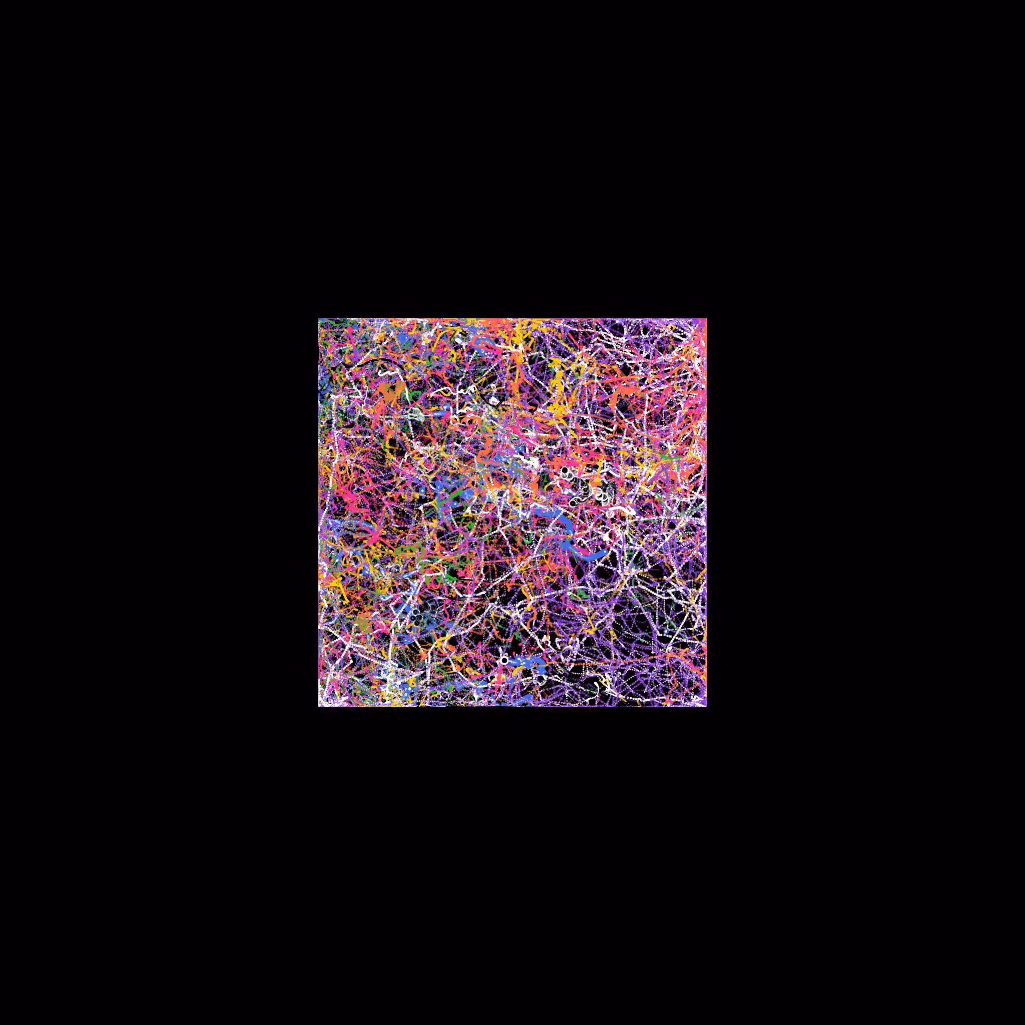 Cartografia Infinita das partículas #17