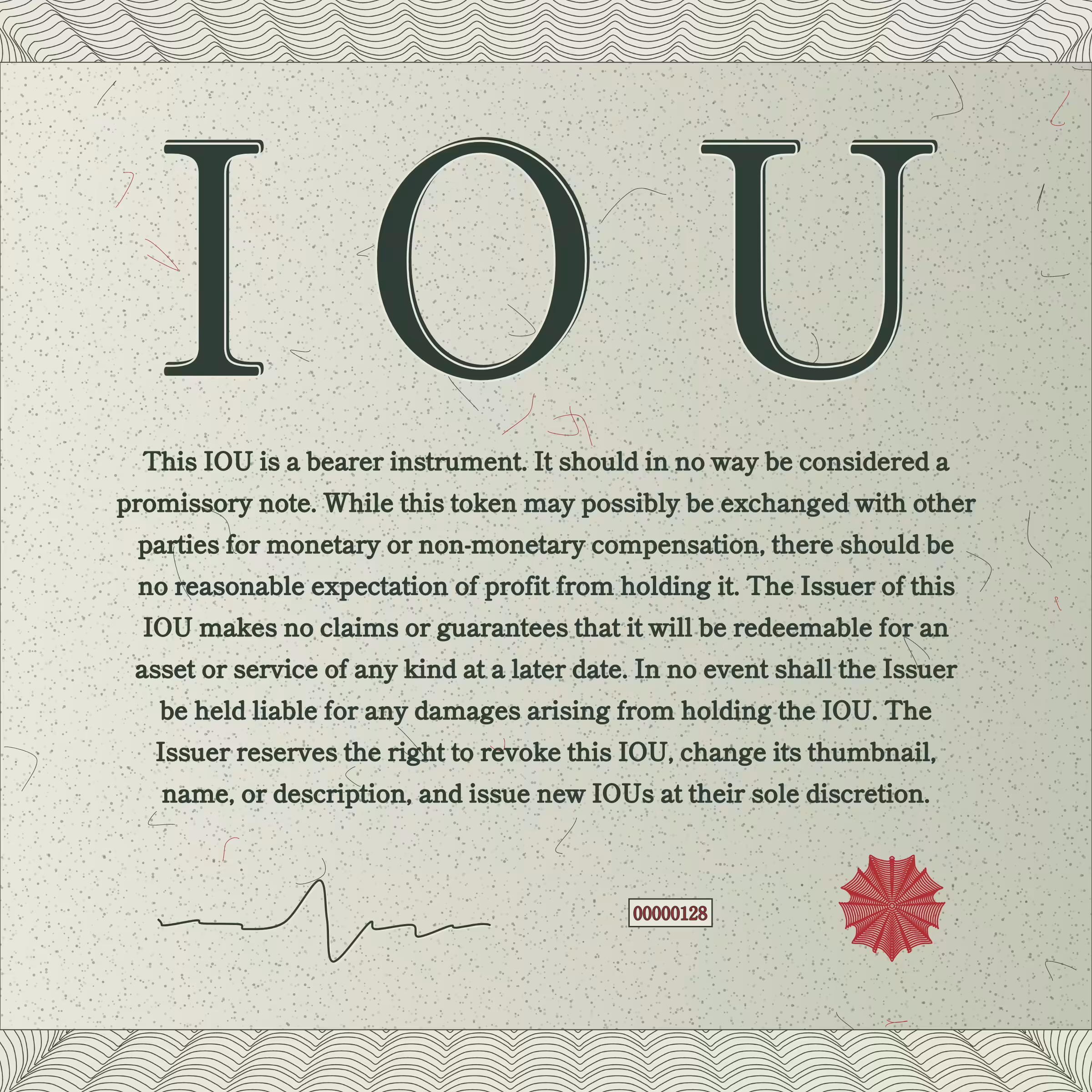 IOU #128