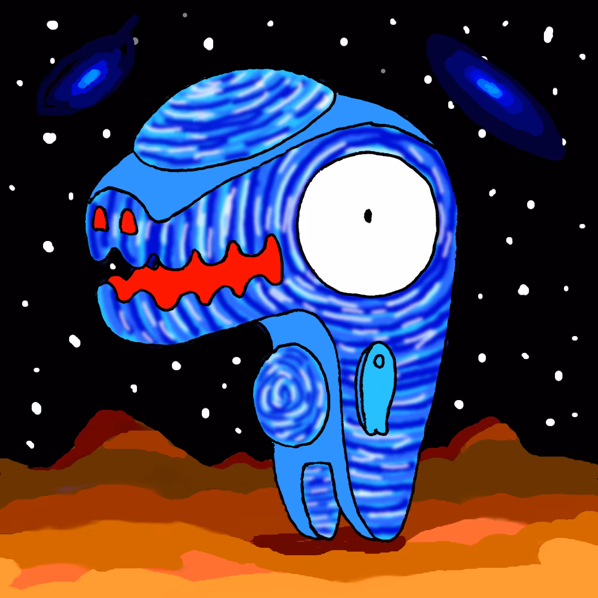 BitDino #35 " Vortex "
