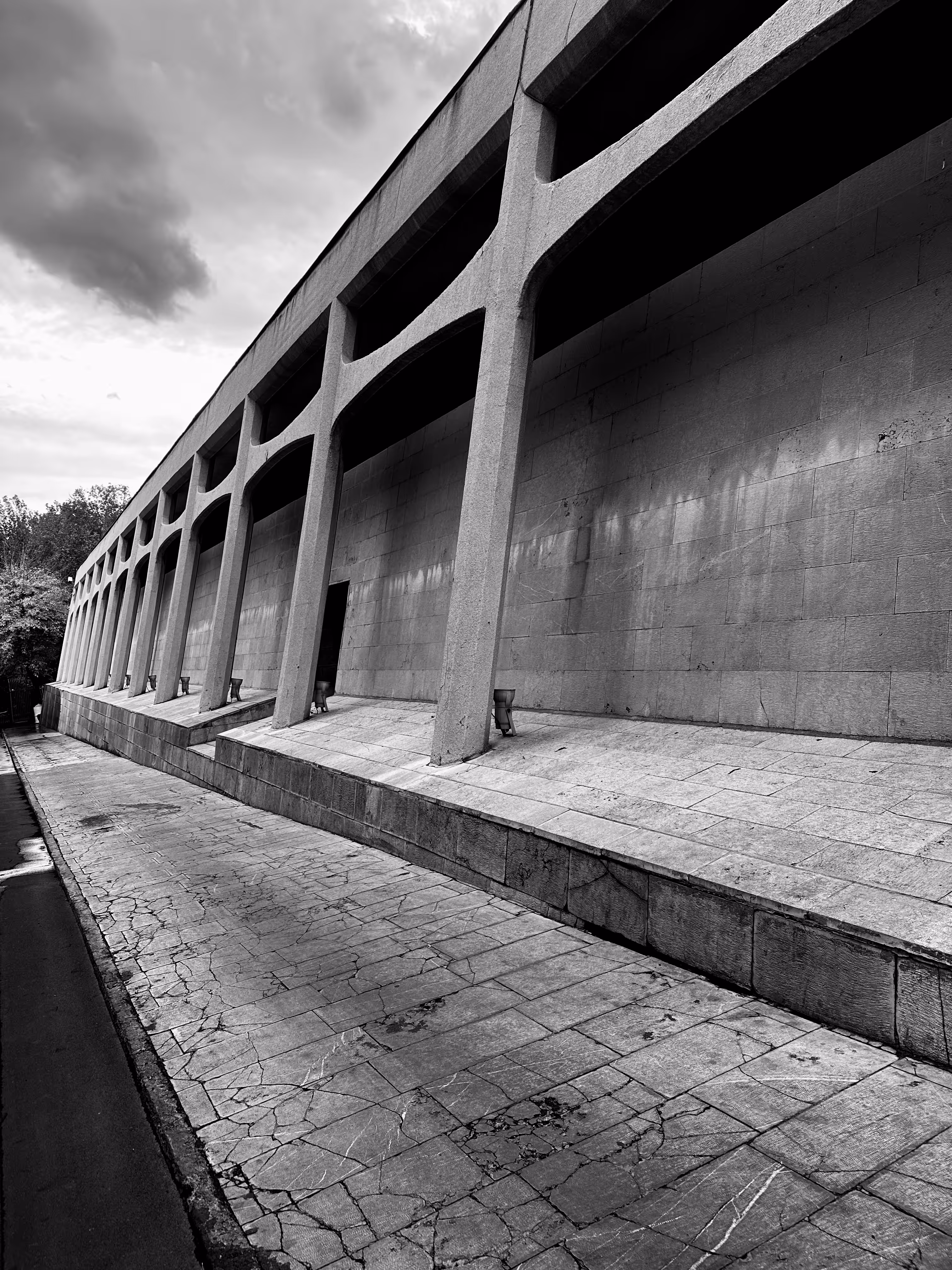 Black and White Carpet Museum