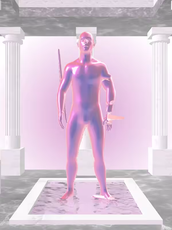 HeavenComputer: The Indifferent Magnetic Magenta Man #5318