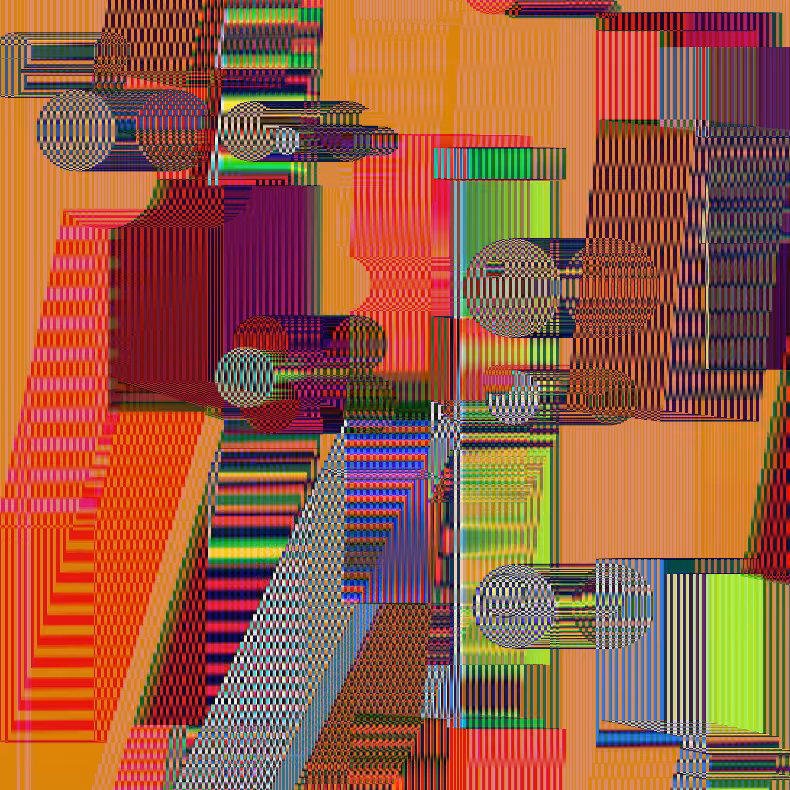 Technicolor Winter (after dead flowers) #1