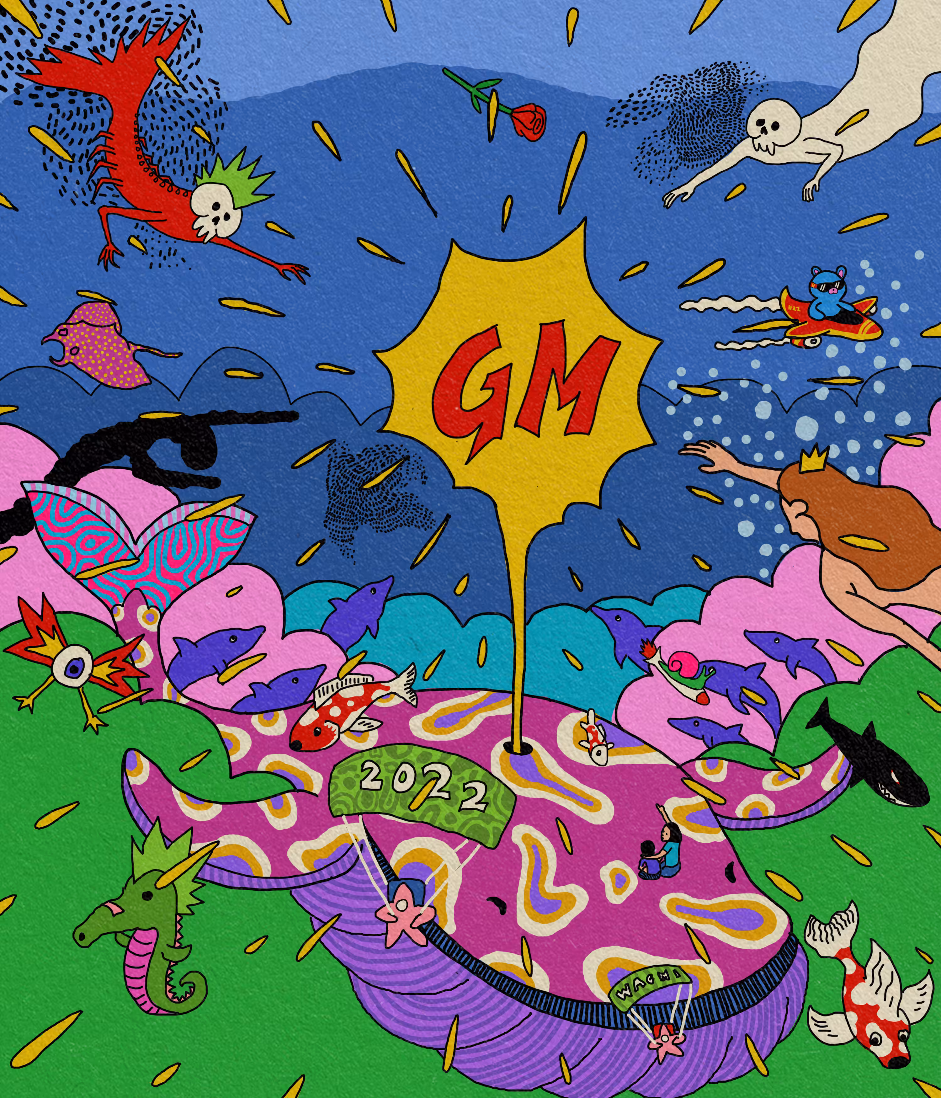 WHALES ALL GONNA MAKE IT!
