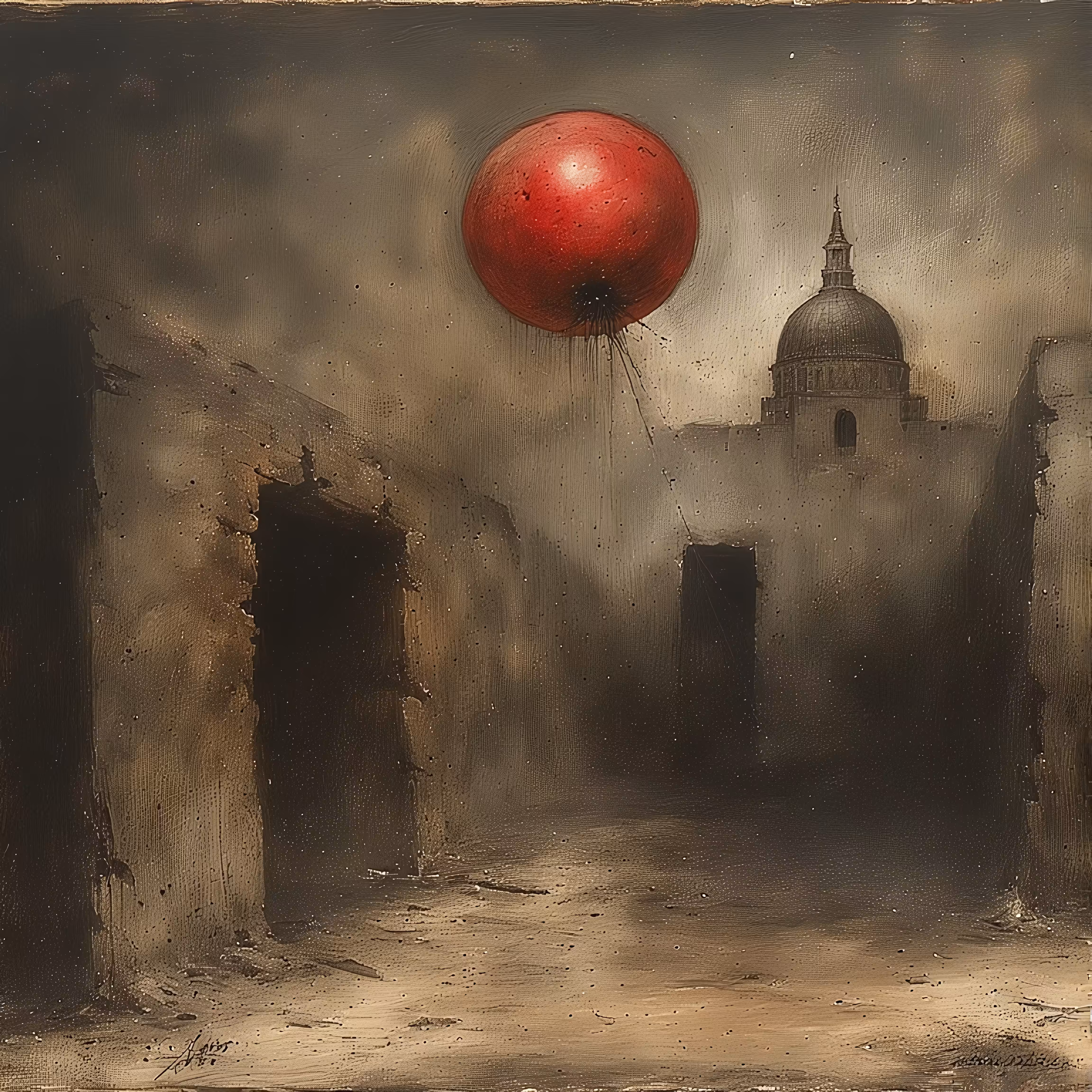 365 Brushstrokes of the Future: The Last Balloon