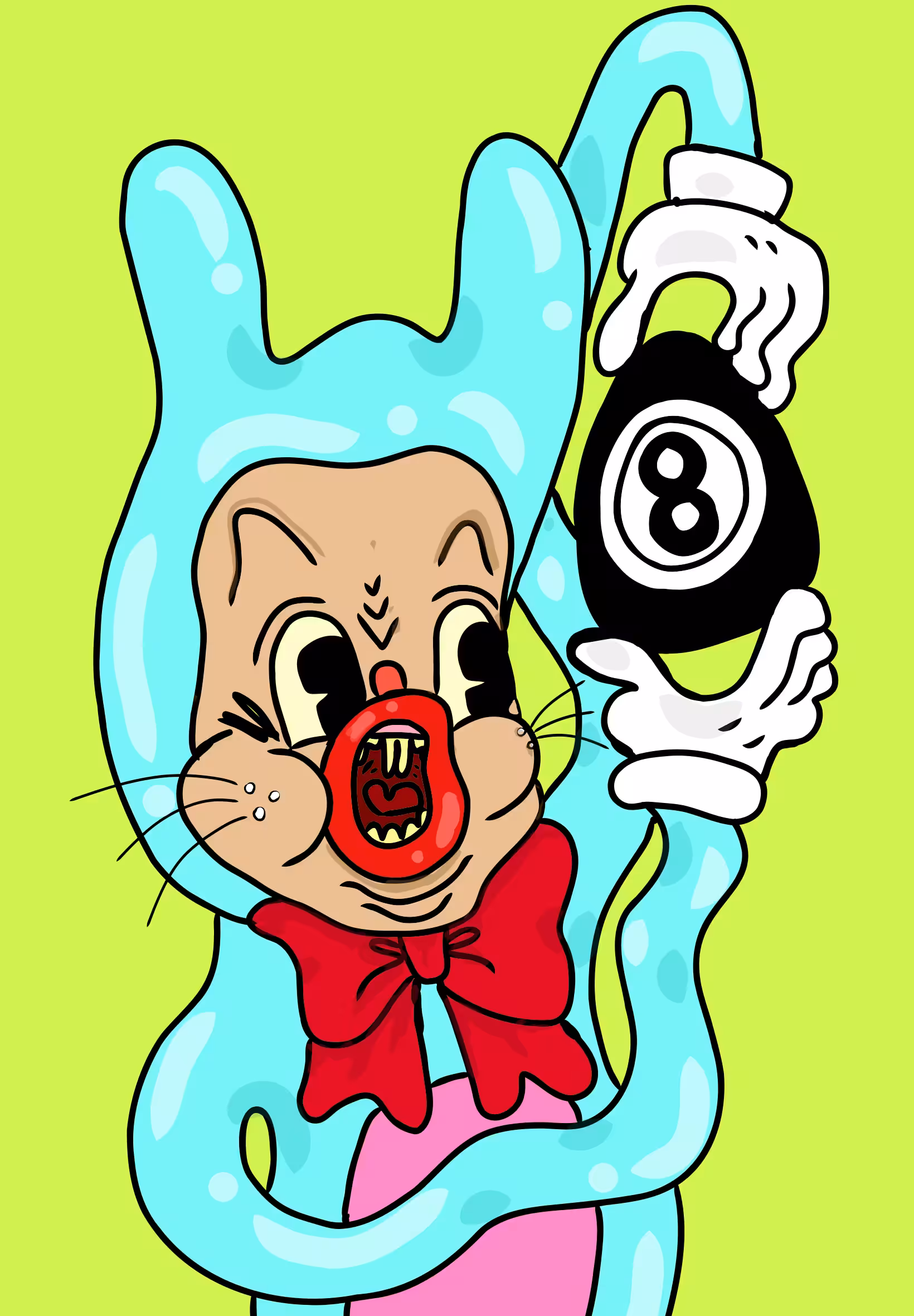 Larry. The sex offender bunny.
