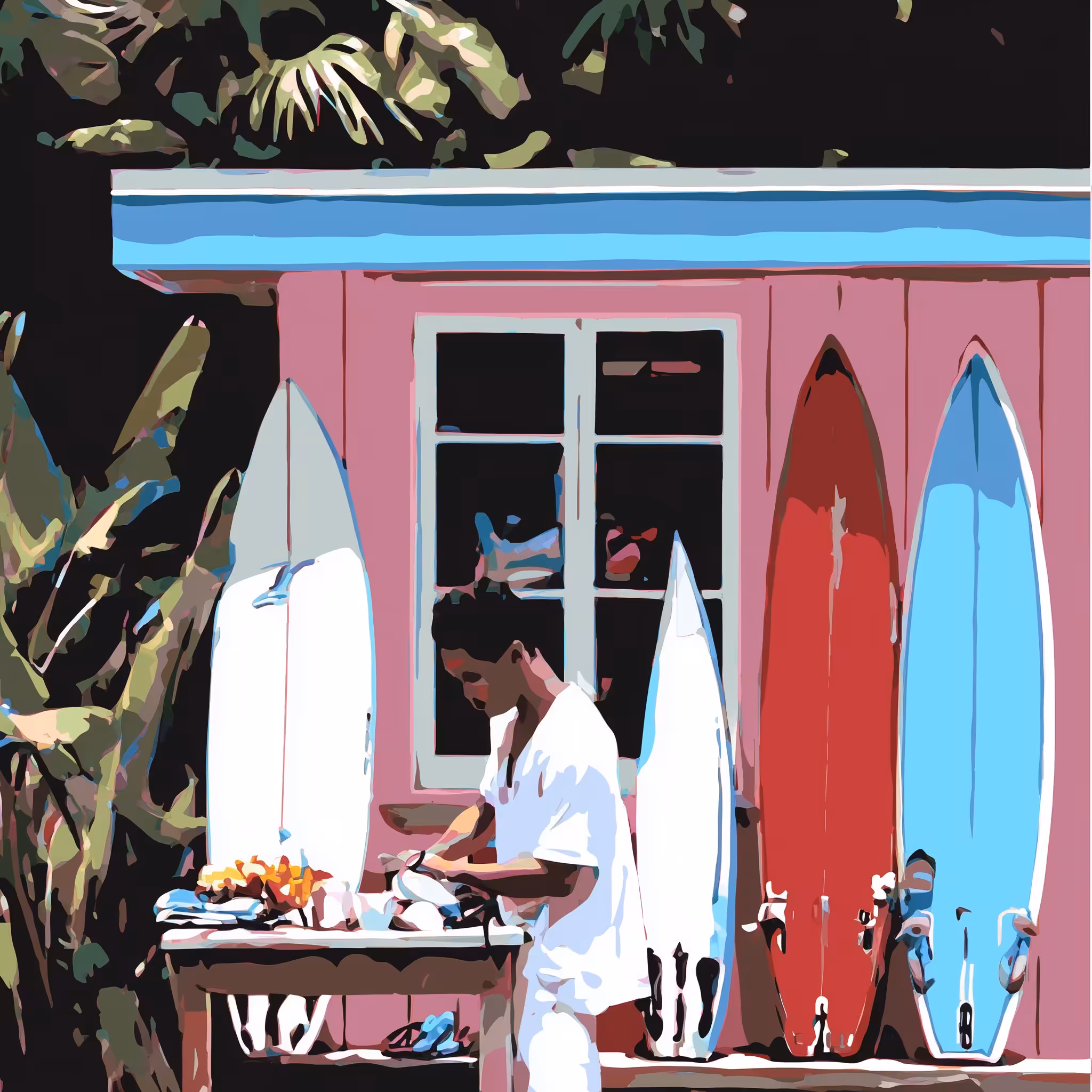 bcrandall805.eth on Objkt: Surf Day
