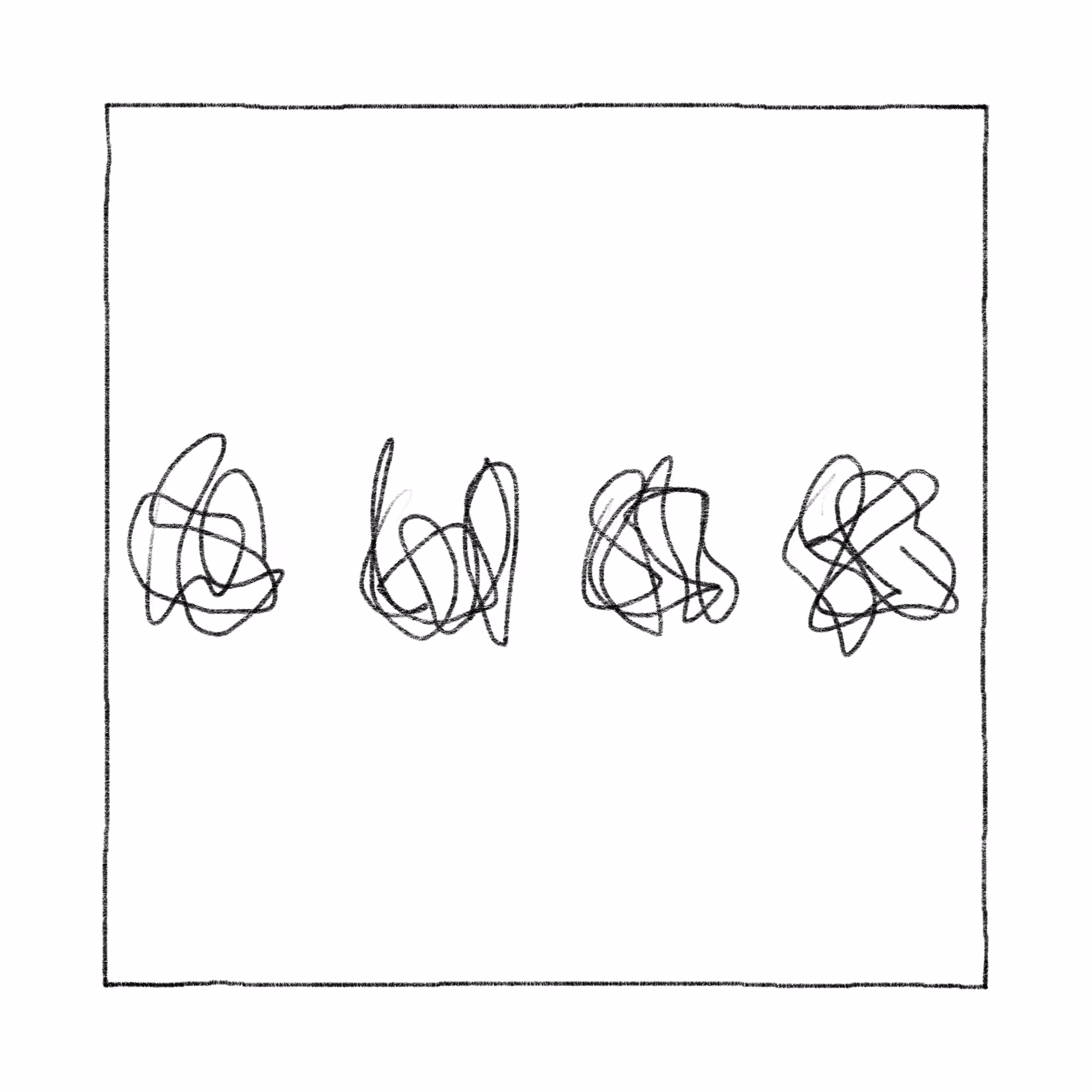 dessin quotidien: quatuor