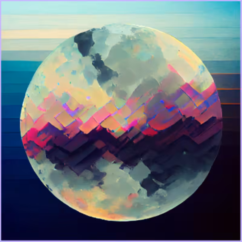 Moon Study #2