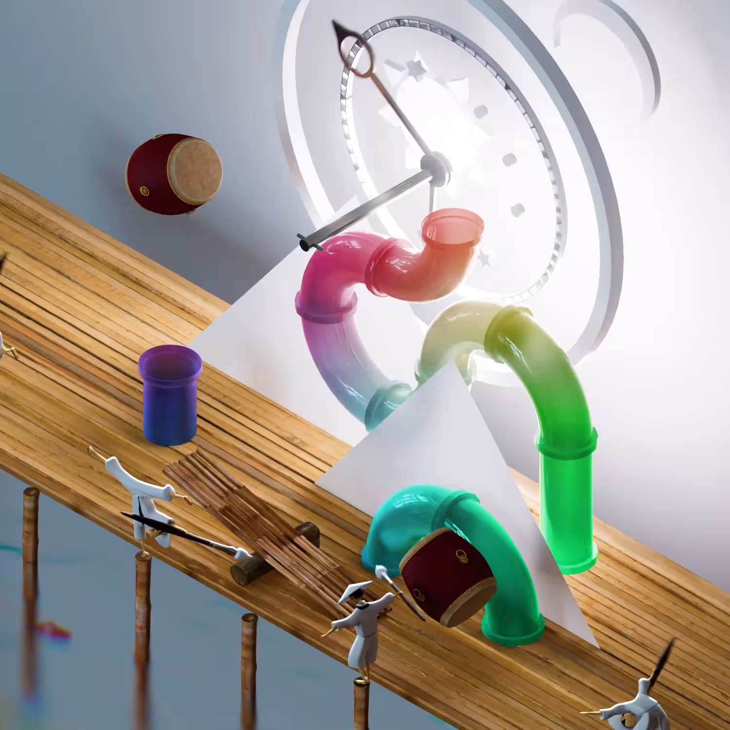 Colors of time - Isometric