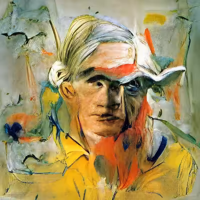 Portrait of Willem de Kooning