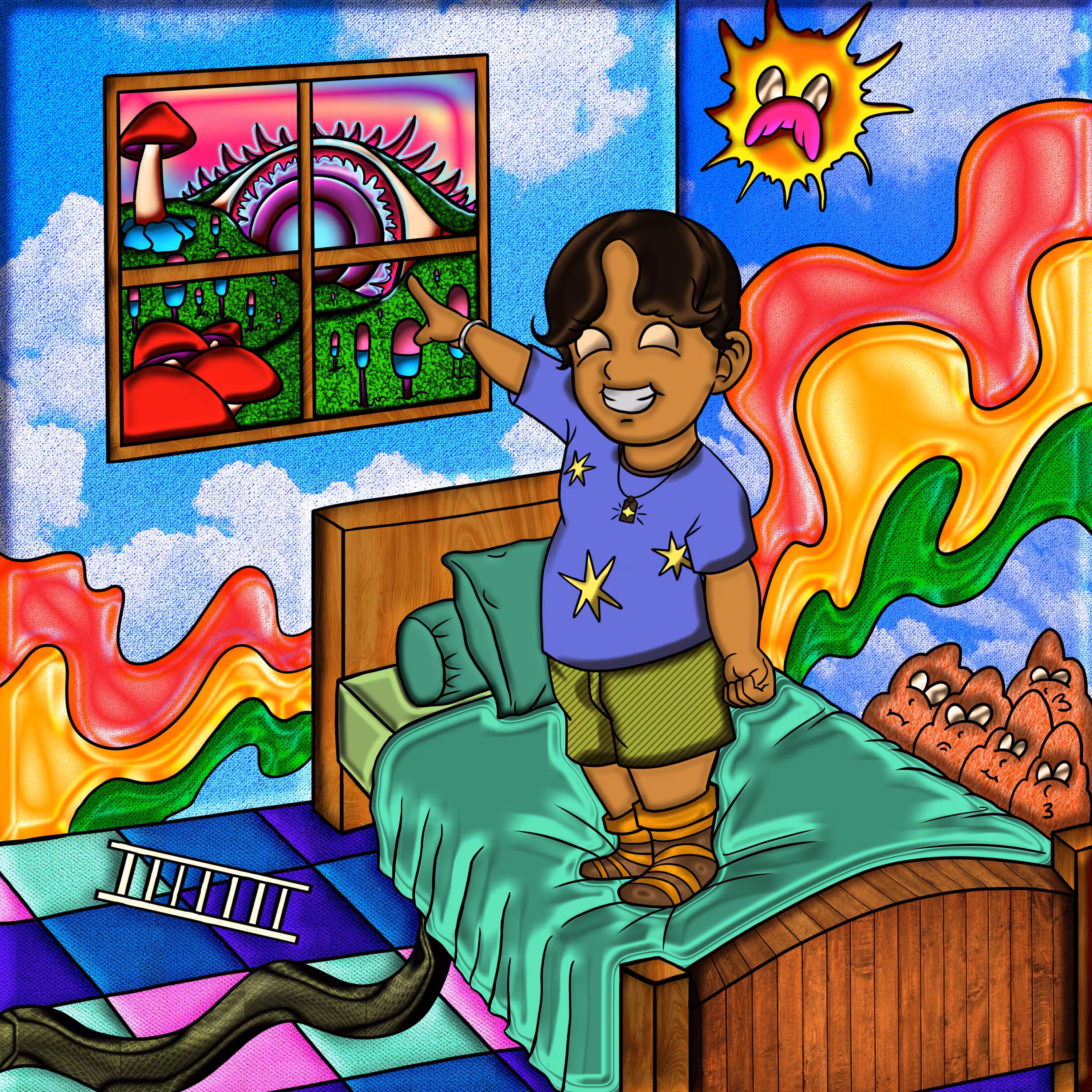 INTO THE CHILDHOOD#1. IMAGINE THE WORLD