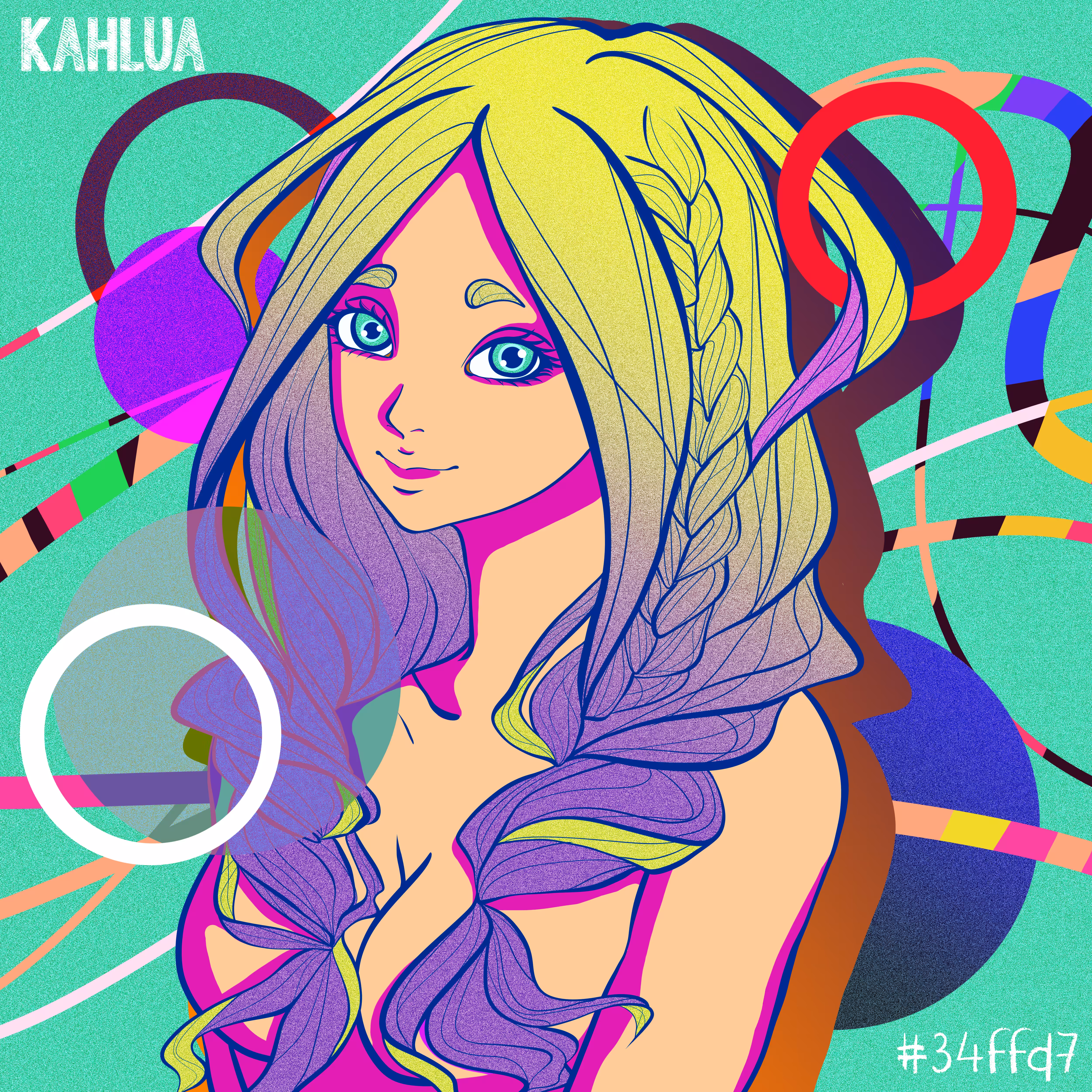 Kahlua #34FFD7