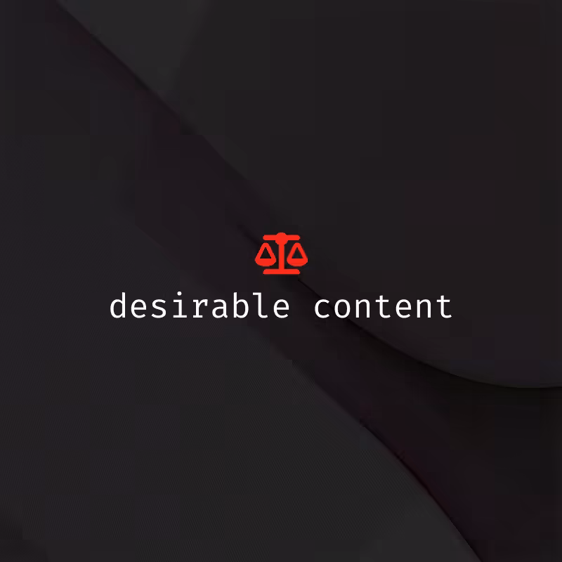 desirable content #77
