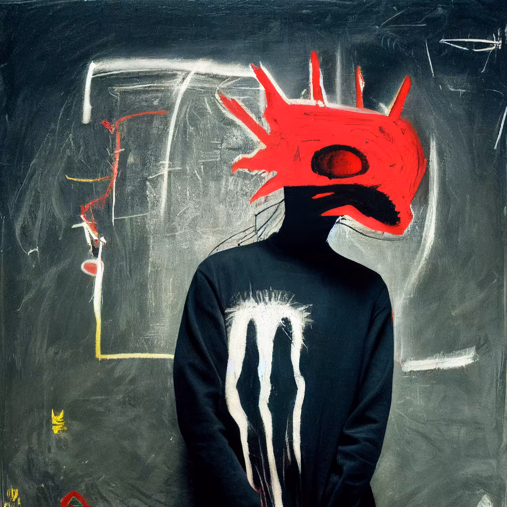 Basquiat Little Creatures: Little Creature #00276
