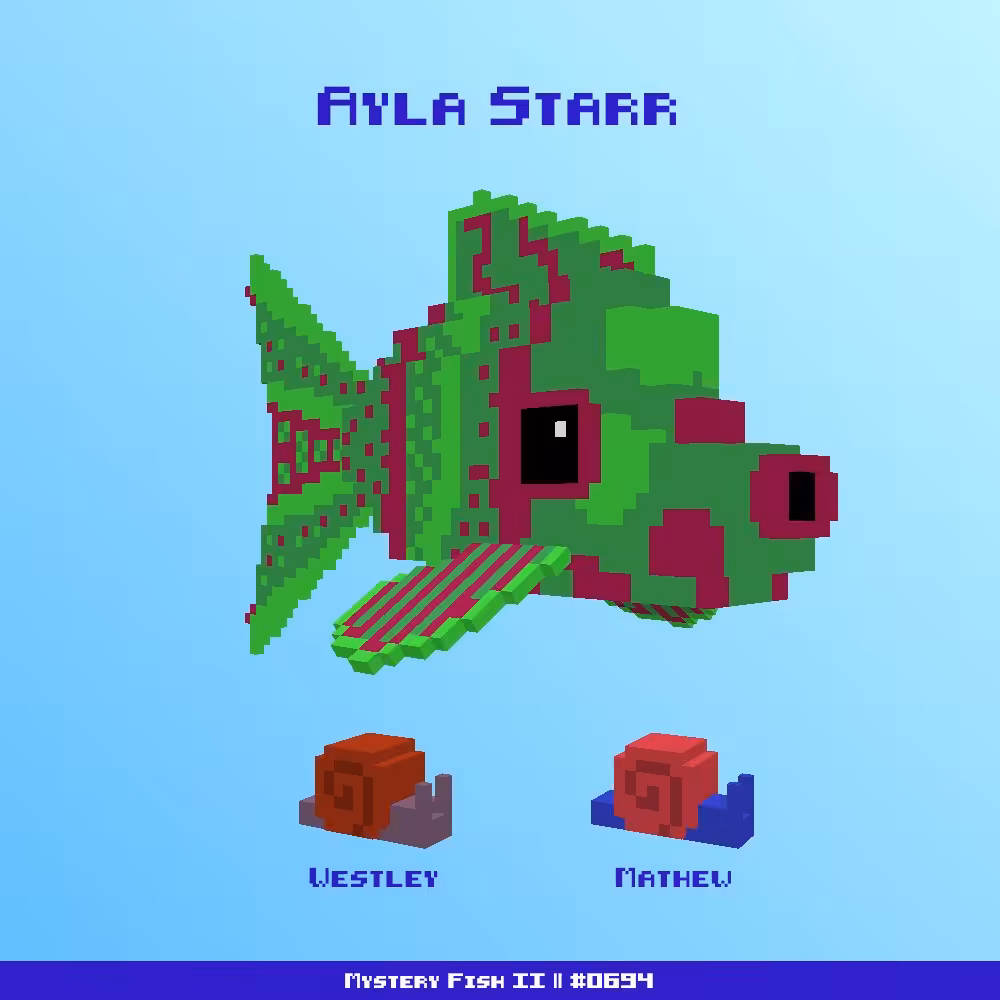 Ayla Starr :: Mystery Fish 0694/1000