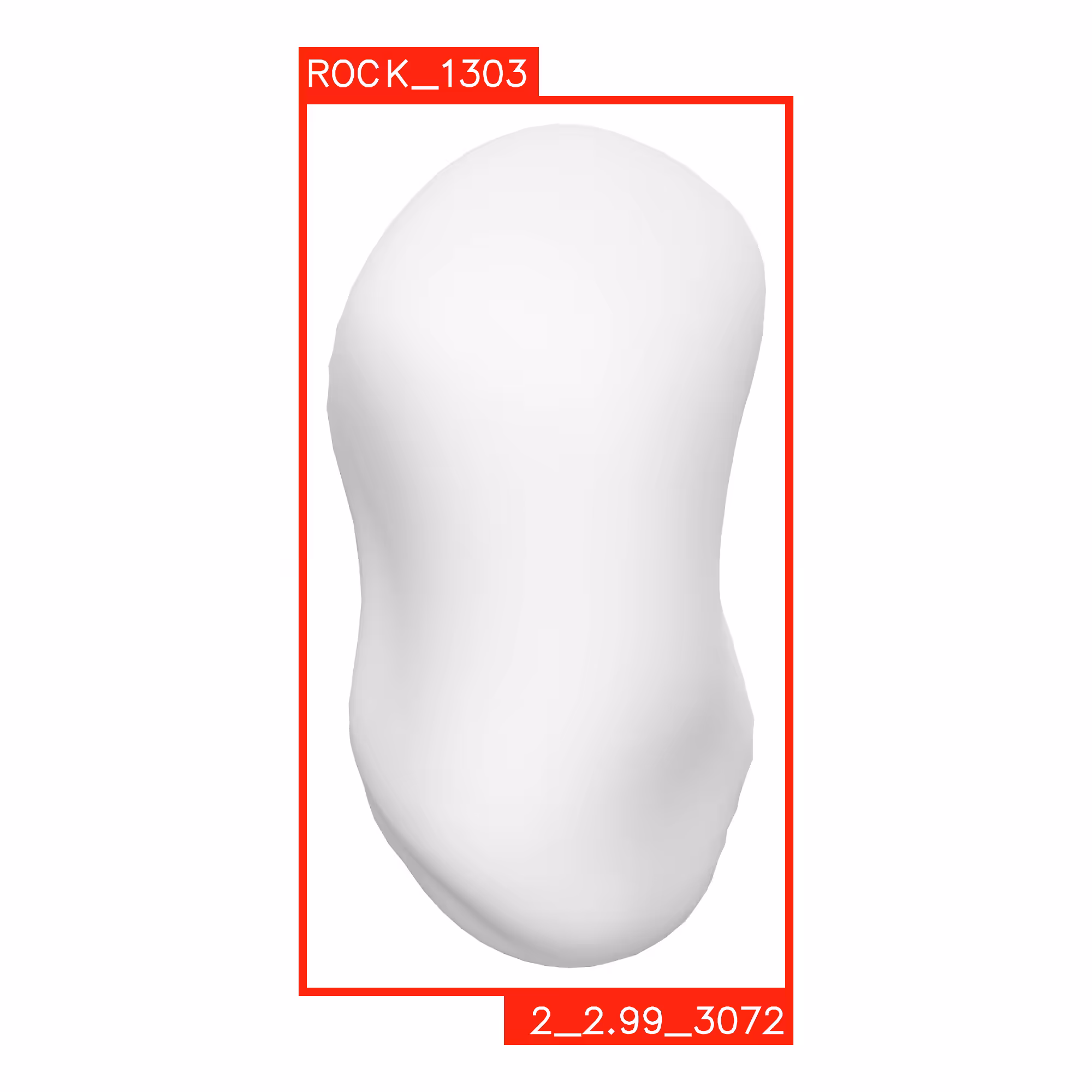 UNSHADED ROCKS: ROCK 1303