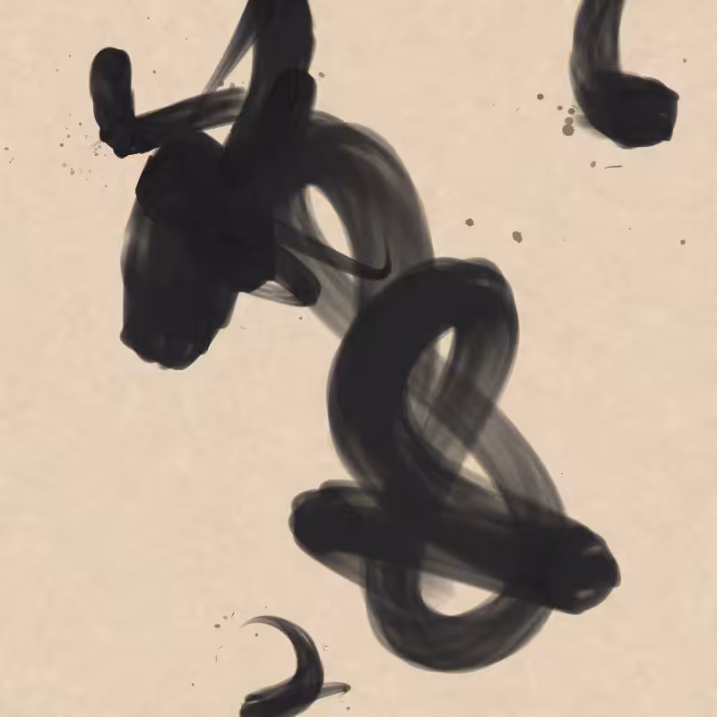 Abstract Calligraphy #27