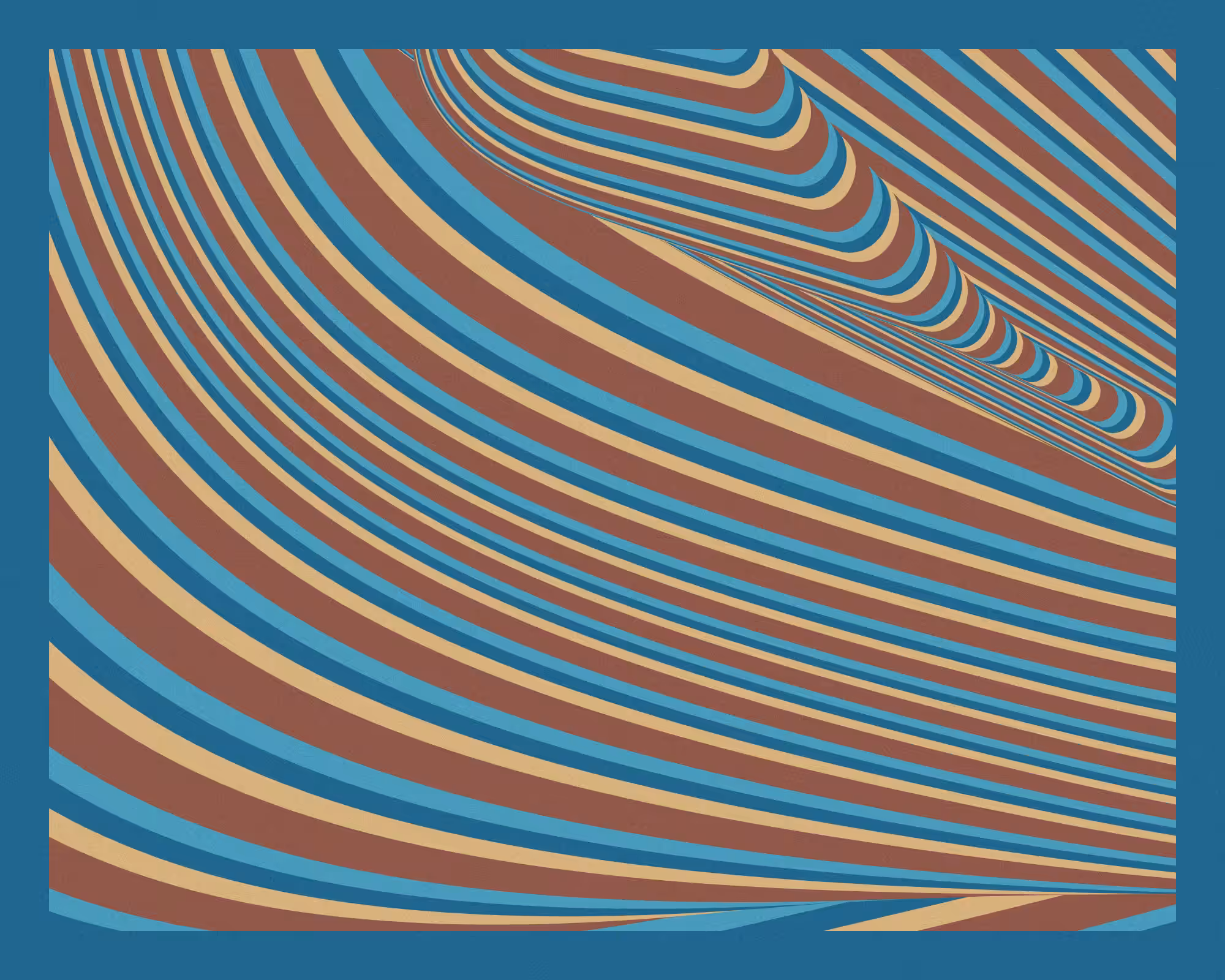 Alternating bands of color #56