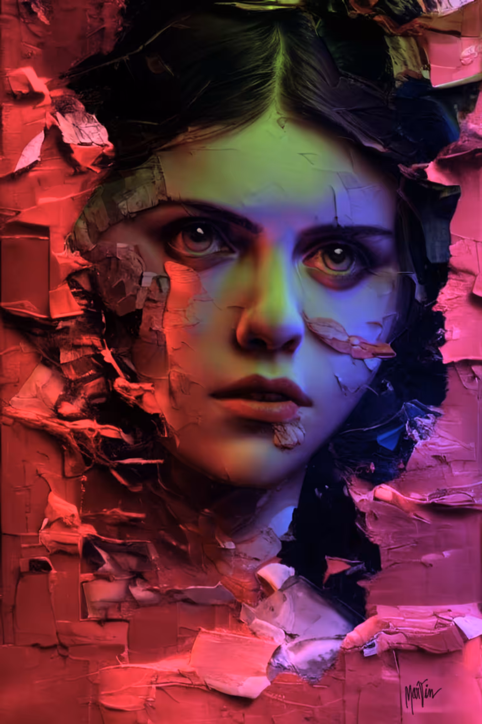 Color Splatting Girl