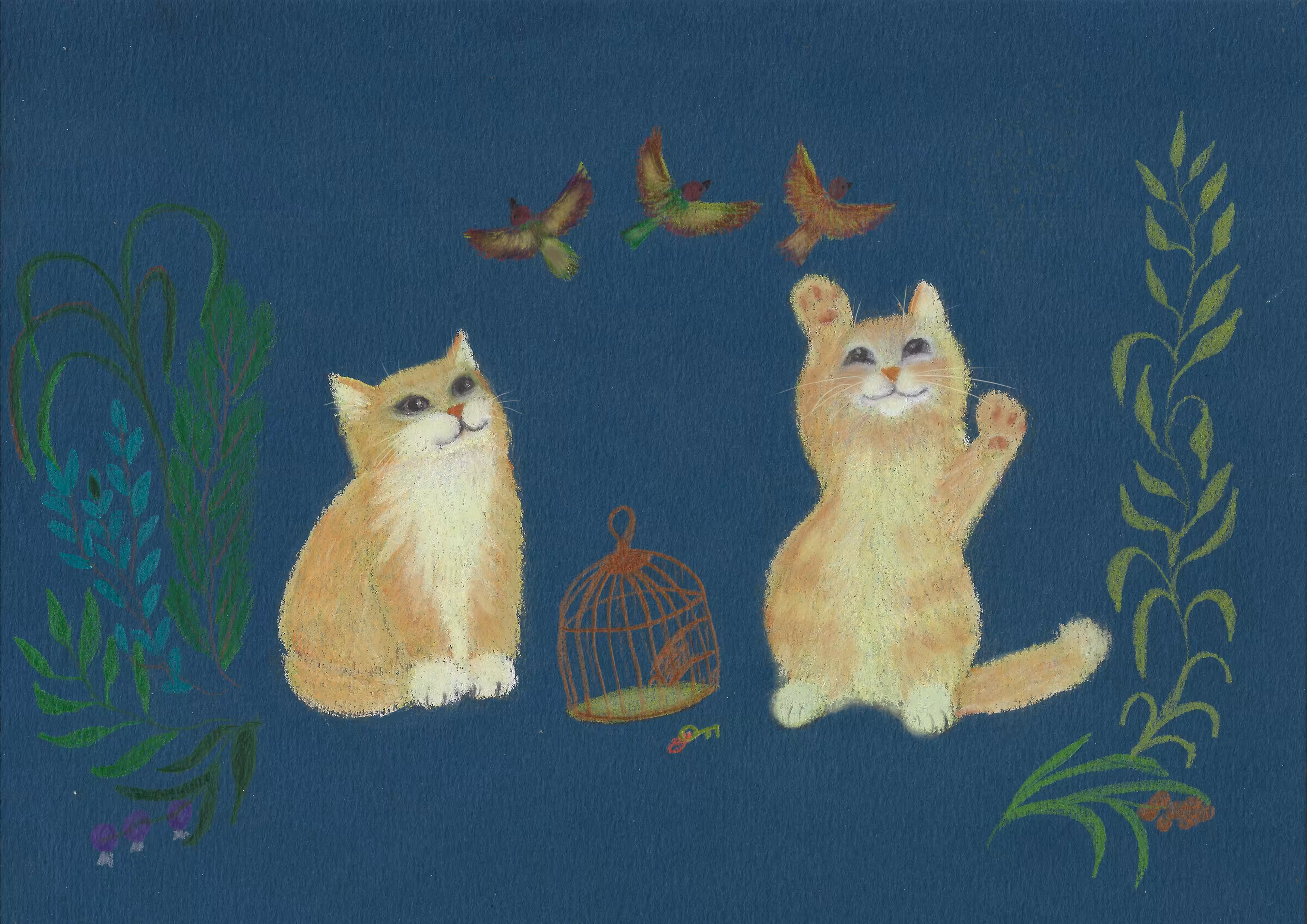 Be free and happy! We love you!
