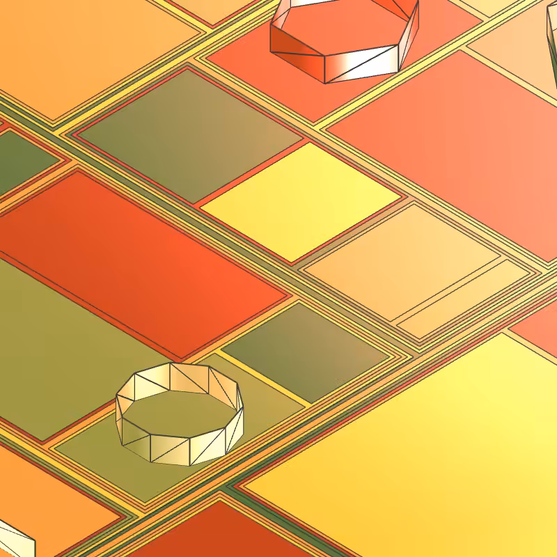 Geometric city #236