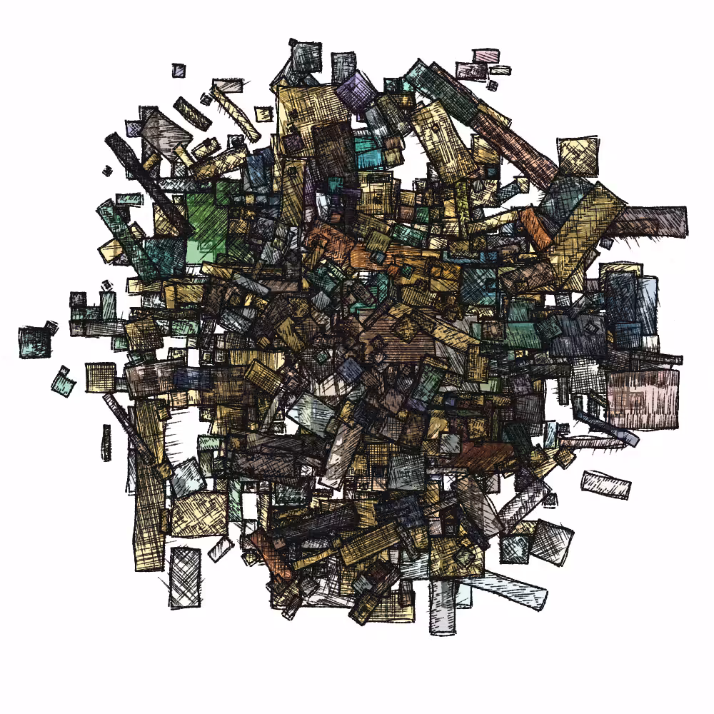 Shaded disassembly #70